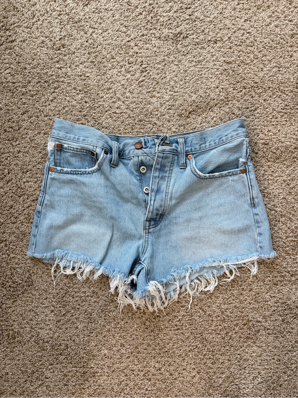 Madewell Relaxed Denim Shorts
